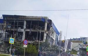 По данным Telegram-канала, удар нанесли по меньшей мере пятью БПЛА