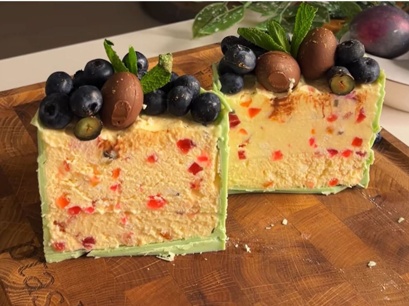 Сирна паска в шоколаді має постояти кілька годин у холодильнику