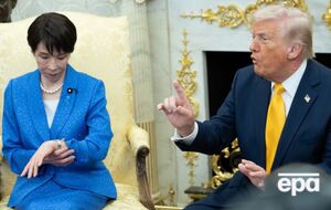 Репліка Трампа викликала помітно стриману реакцію з боку Такаїті