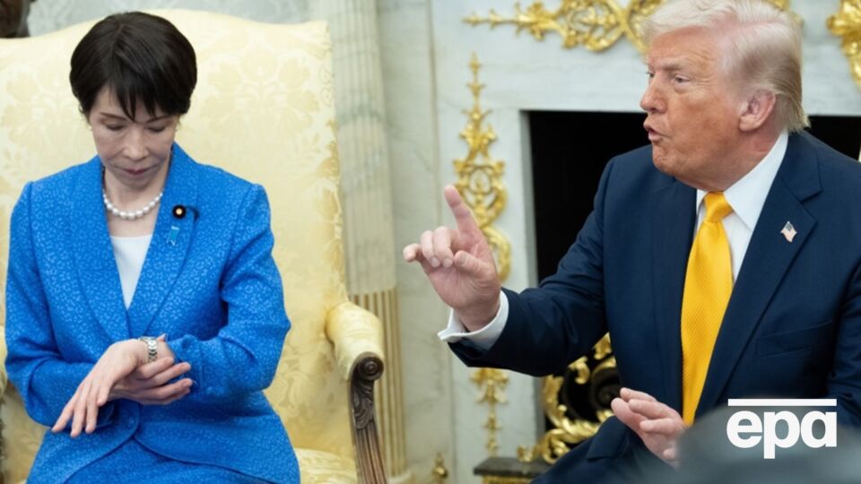 Реплика Трампа вызвала заметно сдержанную реакцию со стороны Такаити