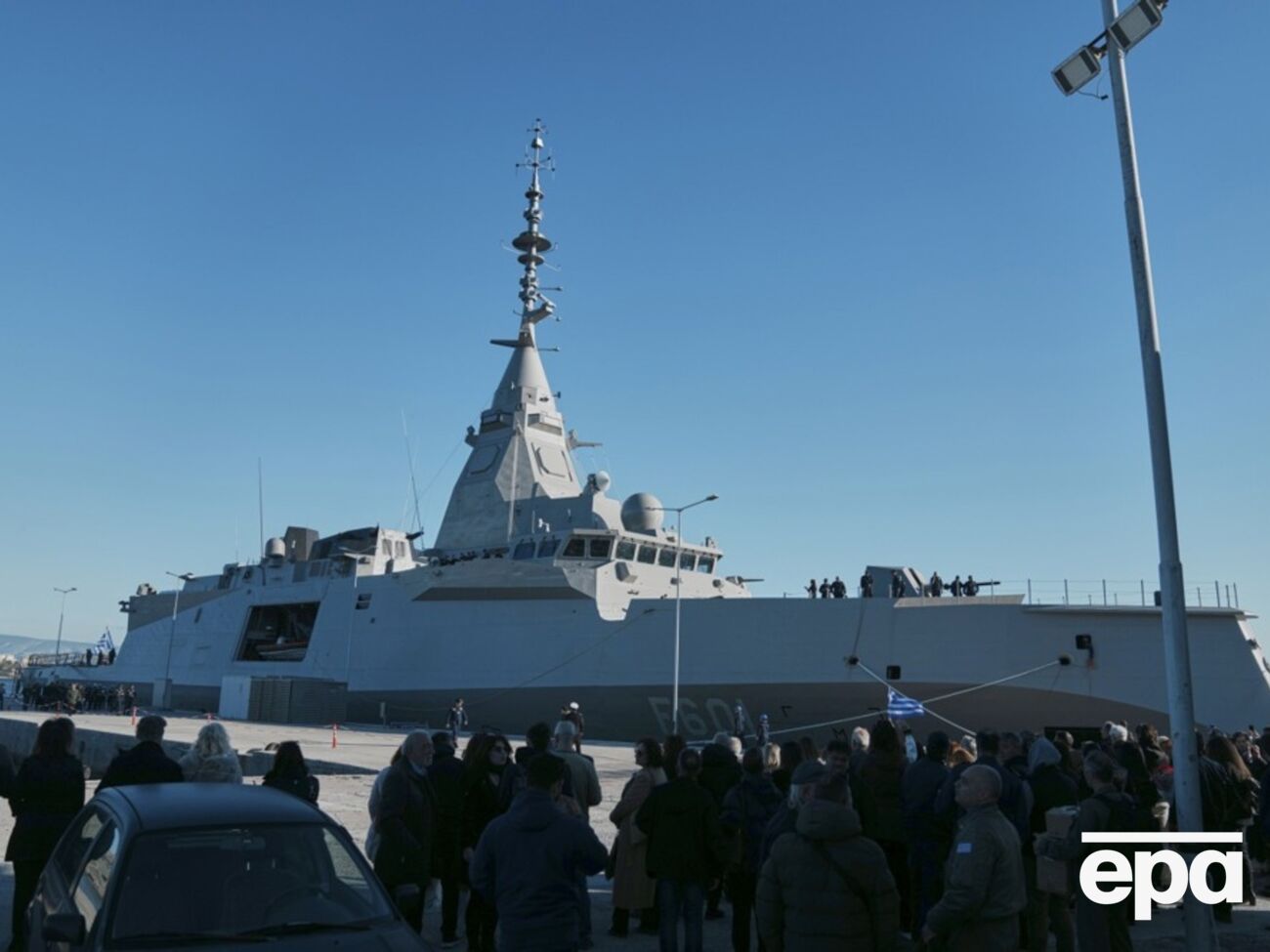 В Кипр срочно направляют два греческих фрегата, один из которых – Kimon (на фото)