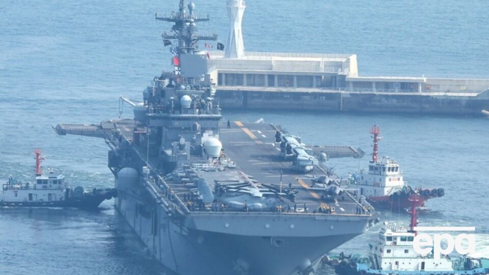 Дополнительное подразделение морской пехоты США будет развернуто на борту десантного корабля USS Boxer