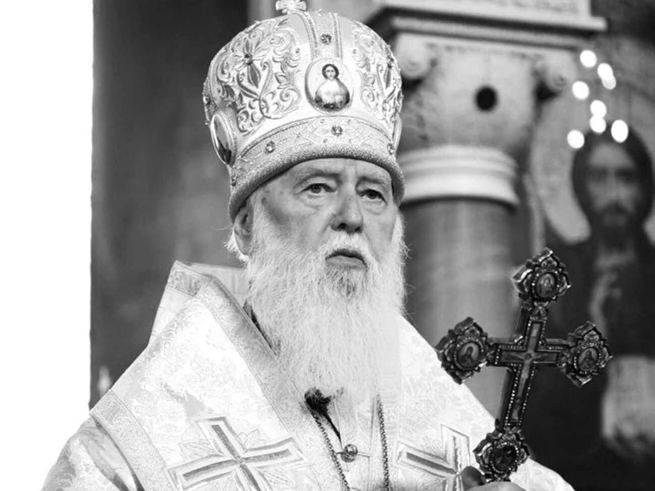 Патріарх Філарет помер через загострення хронічних хвороб