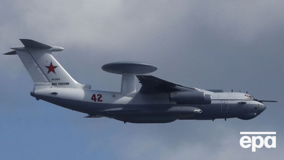 А-50 находился на обслуживании для, вероятно, модернизации