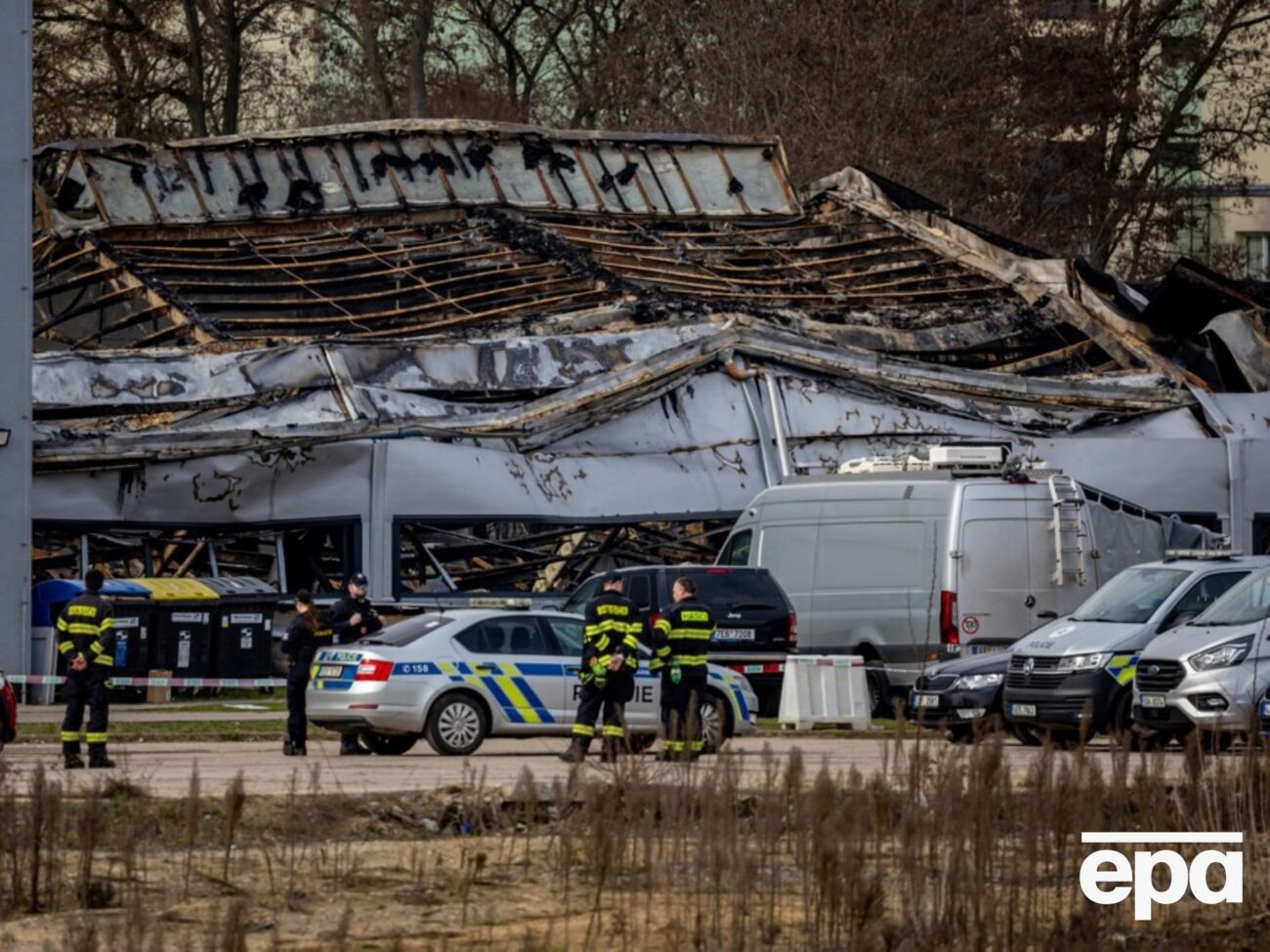 Відповідальність за підпал узяла на себе група The Earthquake Faction, посилаючись на політичні мотиви