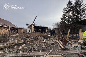 Російський дрон зруйнував приватний будинок