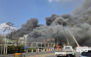 Під час пожежі в будівлі перебувало приблизно 170 працівників