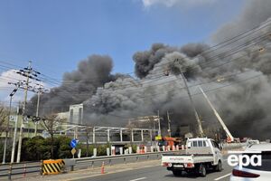 Во время пожара в здании находилось около 170 работников