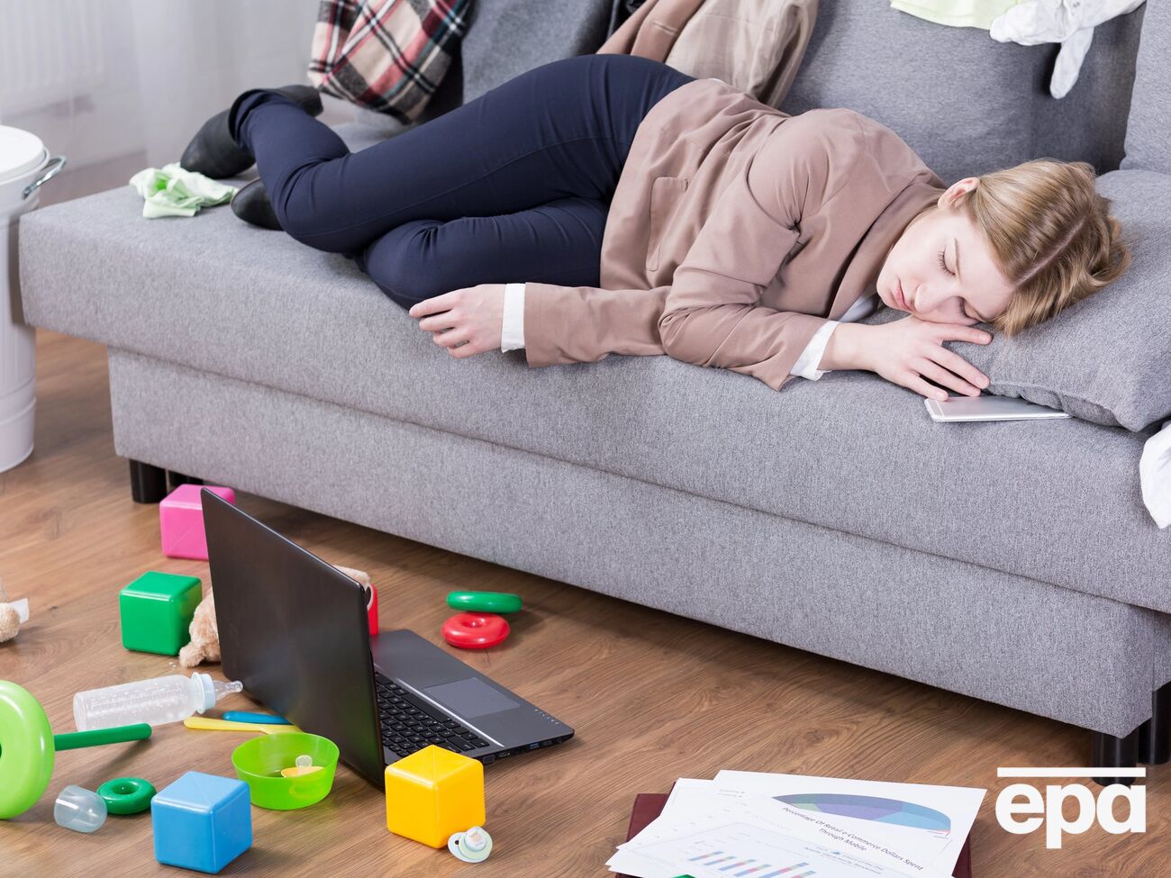 Більше ніж половина матерів дітей з інвалідністю має ознаки вигорання