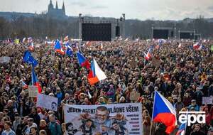 Чехи вышли на протест против политики правительства Бабиша