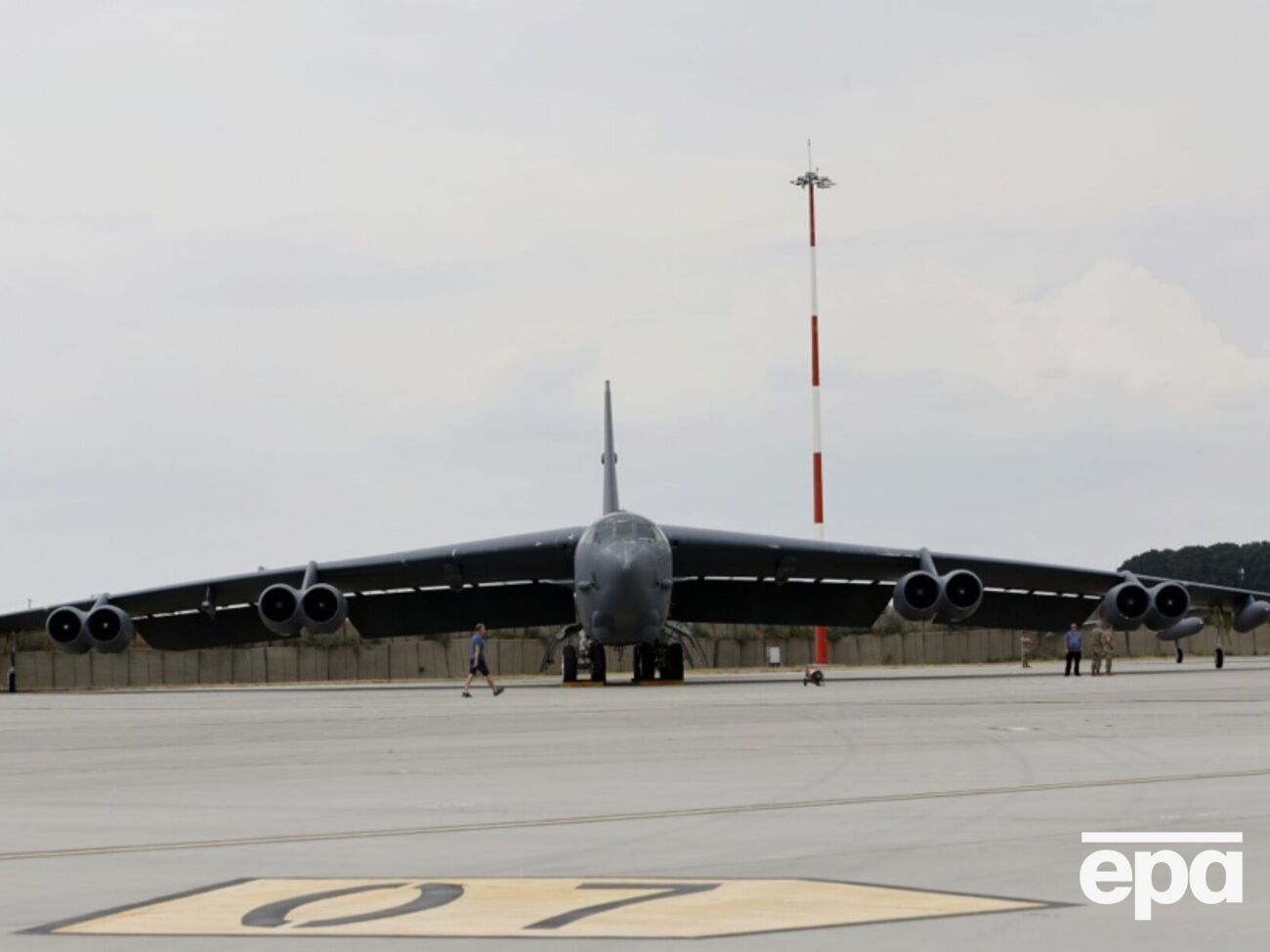 "Барксдейл" є головним елементом системи ядерного стримування США, там розміщені B-52