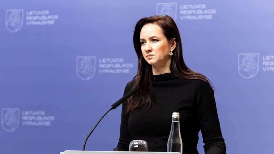 Прем’єрка Литви Ругінене скликає засідання Національної комісії з безпеки