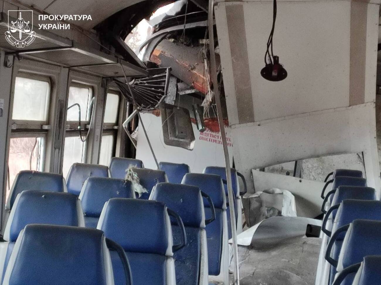 РФ скерувала дрон у вагон на станції