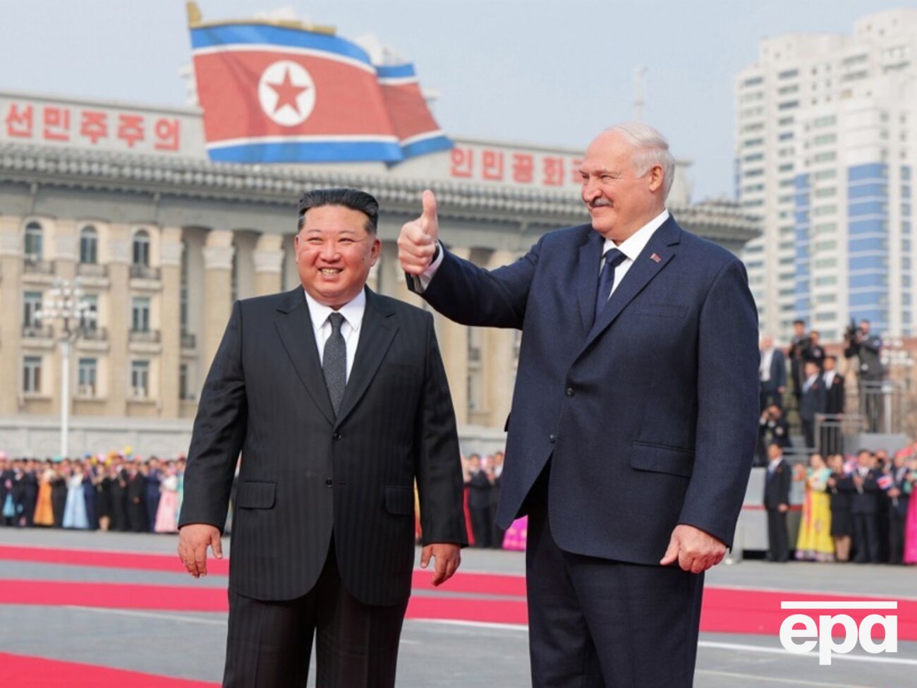 Лукашенко відвідав КНДР і зустрівся з Кім Чен Ином
