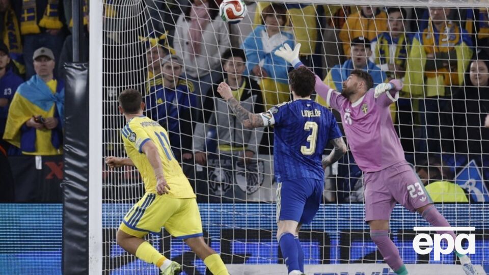 Україна програла Швеції