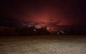 Зарево от пожара в Ленинградской области видели в Эстонии