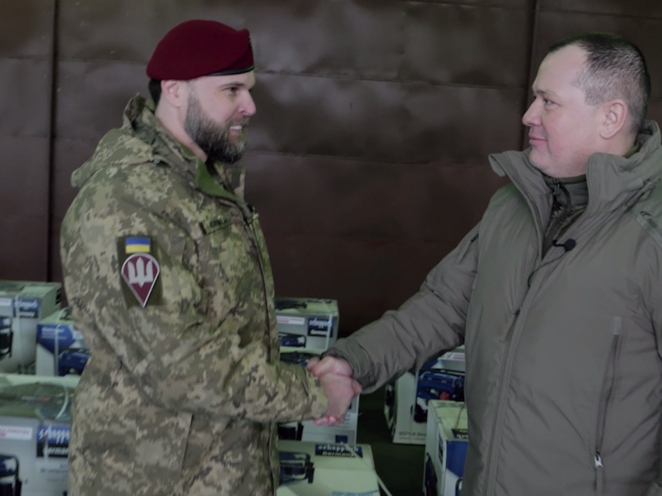 Десантники поблагодарили волонтеров и всех украинцев, которые помогают ВСУ