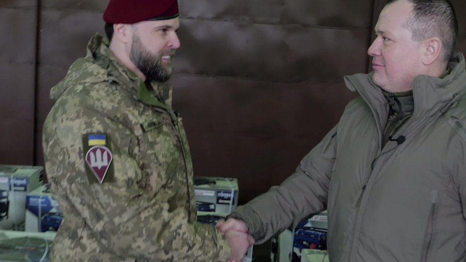 Десантники подякували волонтерам і всім українцям, які допомагають ЗСУ