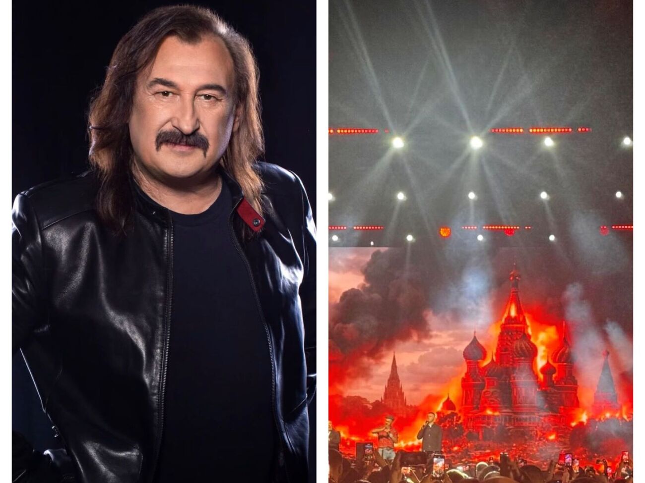 На сцені під час концерту пролунали слова: Москва горить, коли Степан сміється