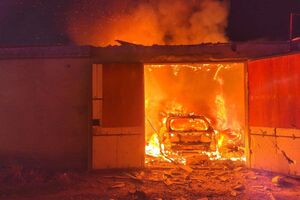 В ряде населенных пунктов после атаки фиксируются перебои с электроснабжением