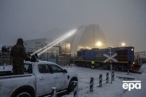 Российский дрон повредил укрытие четвертого энергоблока ЧАЭС