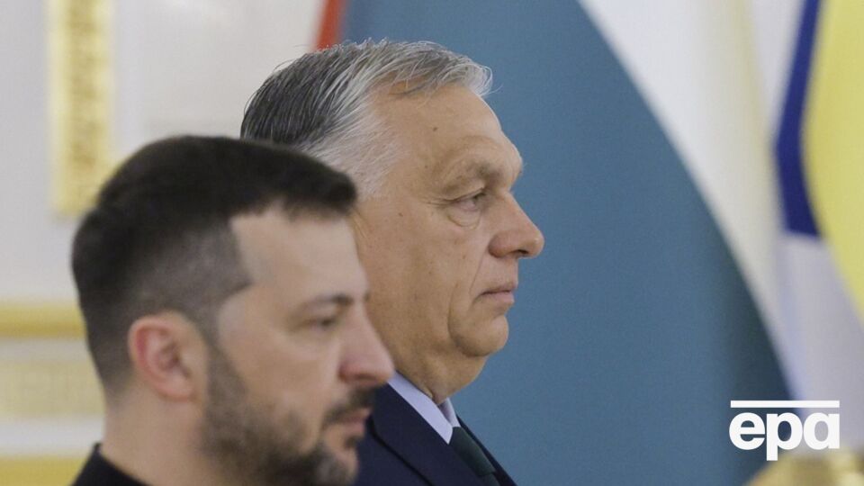 Зеленський заявив, що не розмовляє з Орбаном, бо той "не хоче"