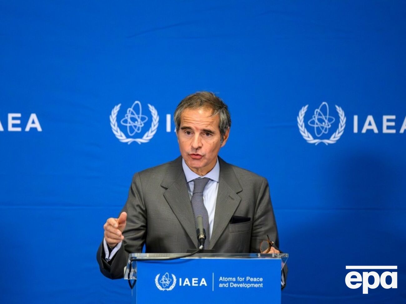 Гроссі заявив, що Іран має великі запаси урану, близькі до рівня, потрібного для ядерної зброї