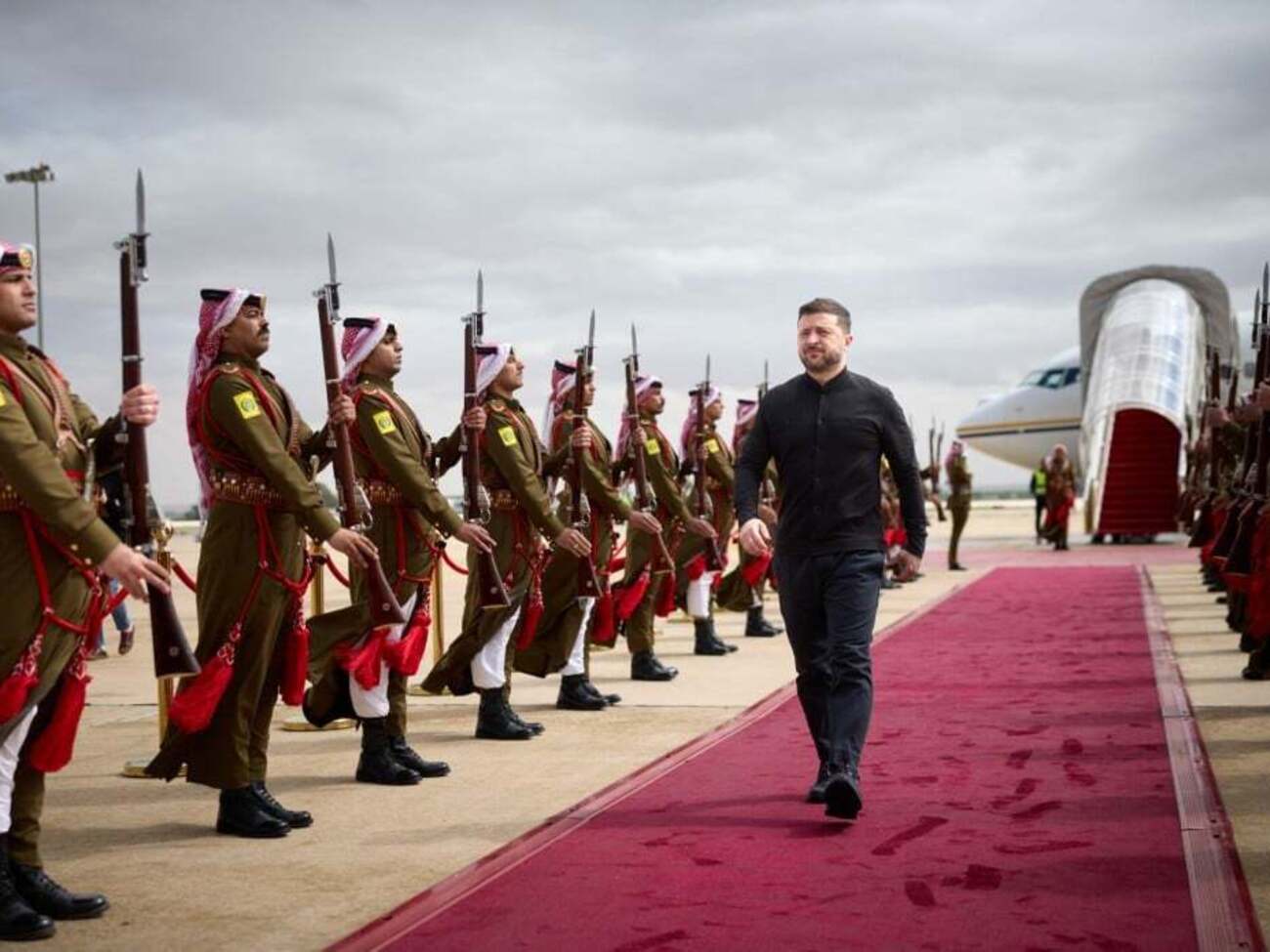 Зеленський відвідав низку країн Близького Сходу за останні кілька днів