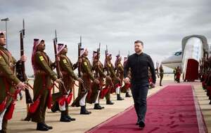 Зеленський відвідав низку країн Близького Сходу за останні кілька днів