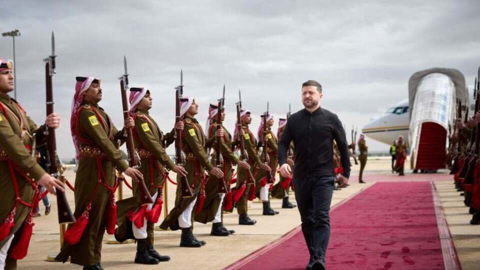 Зеленський відвідав низку країн Близького Сходу за останні кілька днів