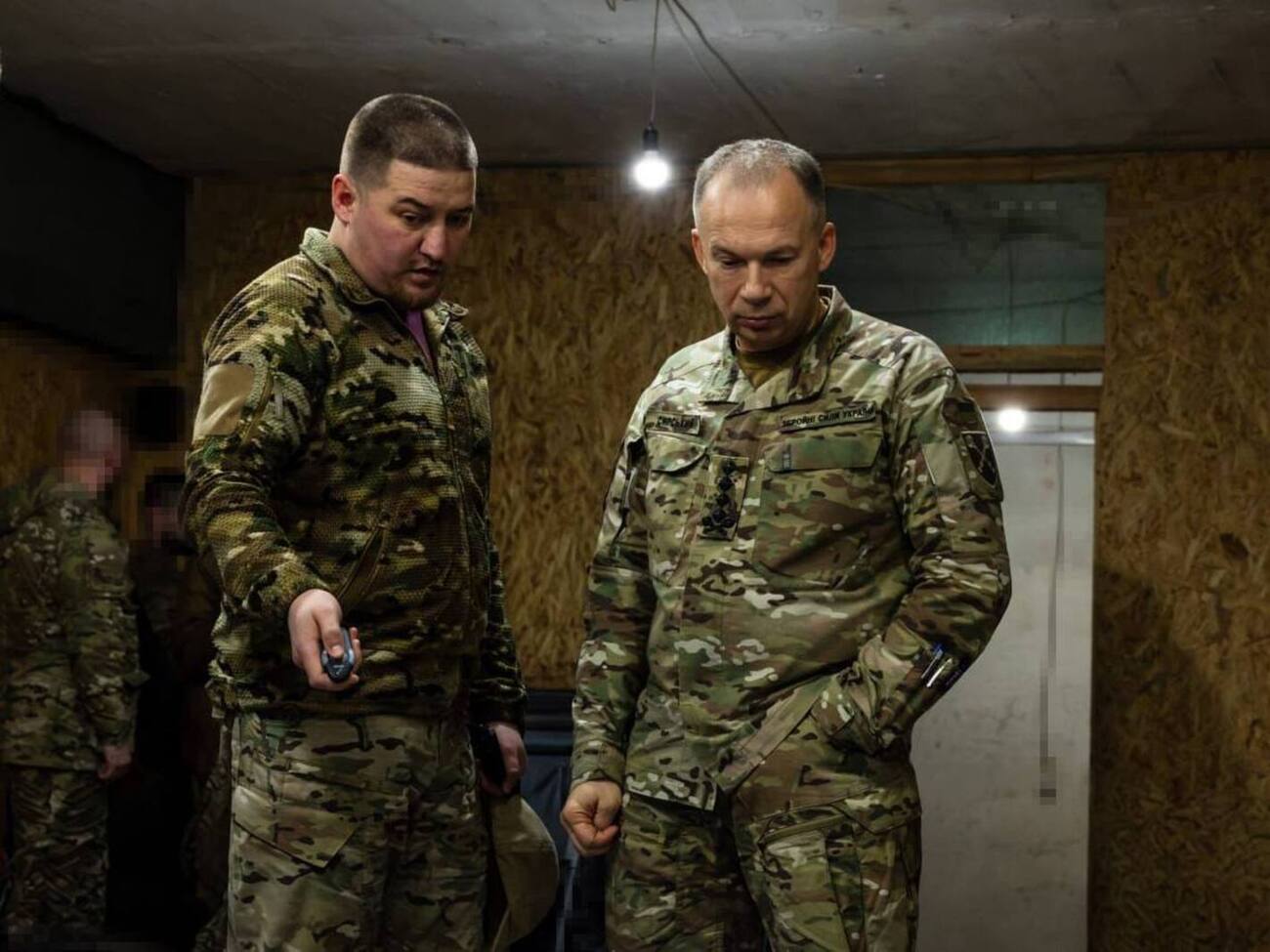 Сирський на виїзній нараді з командним складом органів військового управління під час поїздки на покровський напрямок