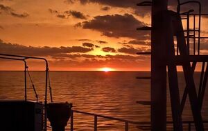 На российском судне произошел взрыв