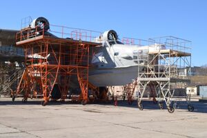 На заводе, который находится под контролем России, ремонтируют штурмовики Су-25 и самолеты-амфибии Бе-12