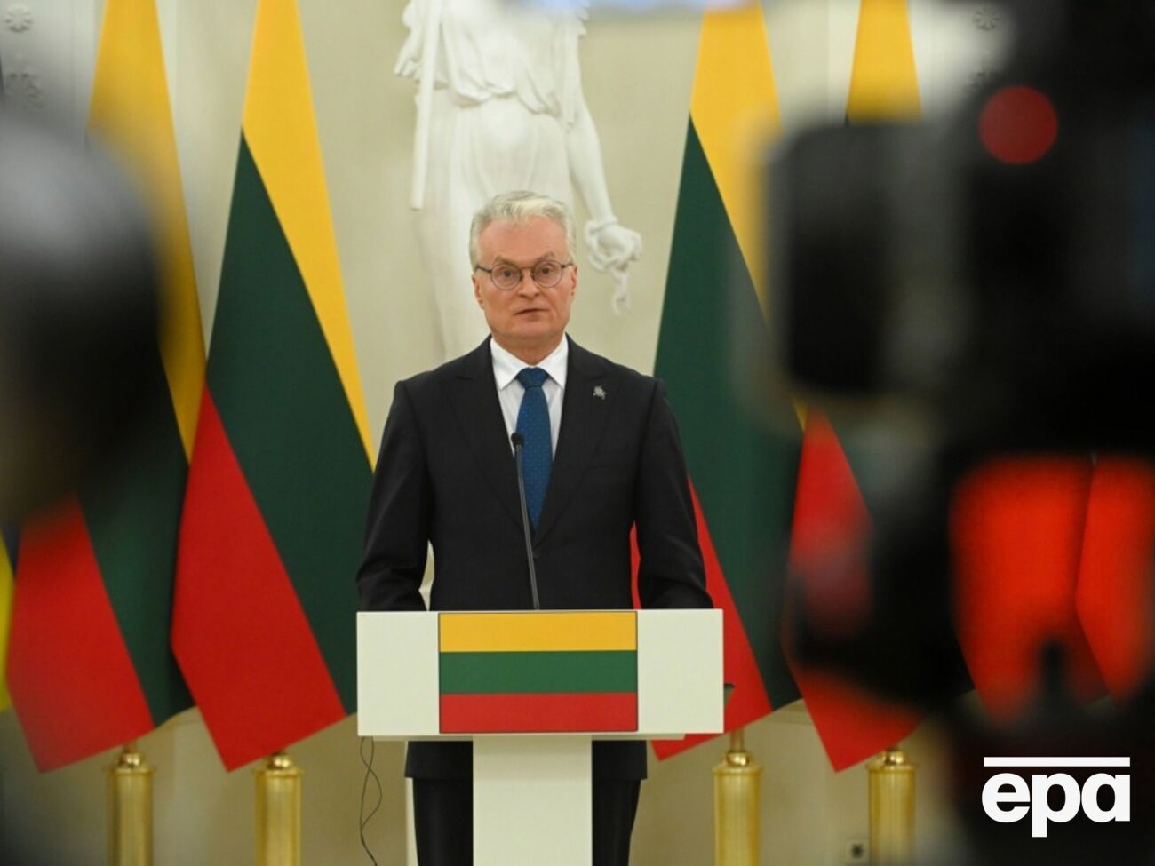 Науседа казав про допомогу з логістичною метою