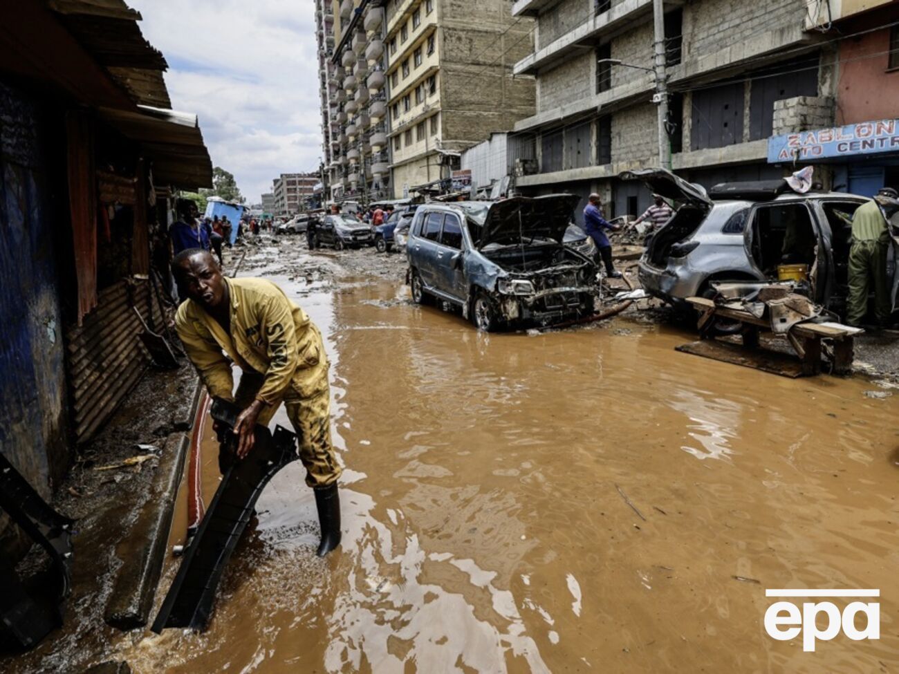 Стихия накрыла Найроби в ночь на 7 марта