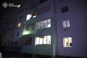 РФ ударила бойовим дроном по житловому району Харкова