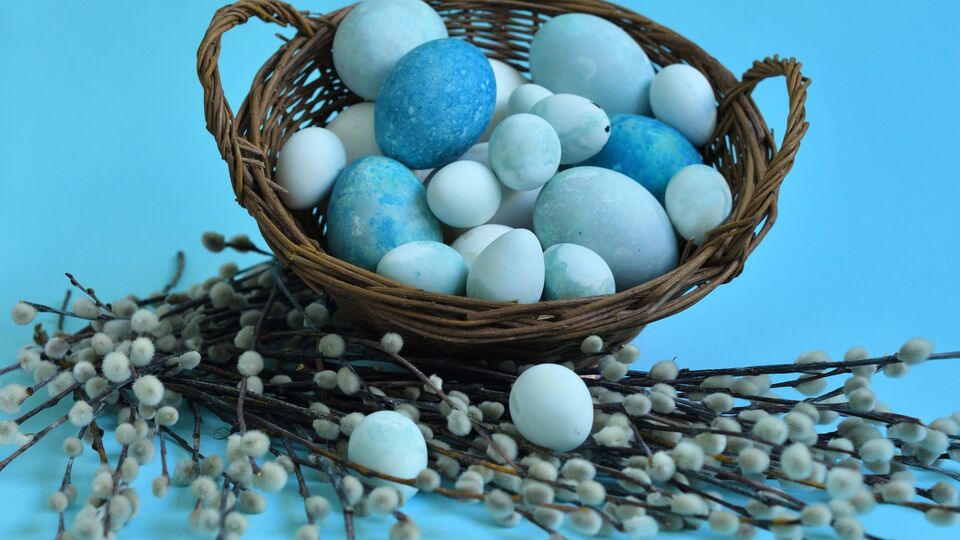 Крашенки приобретут привлекательные оттенки