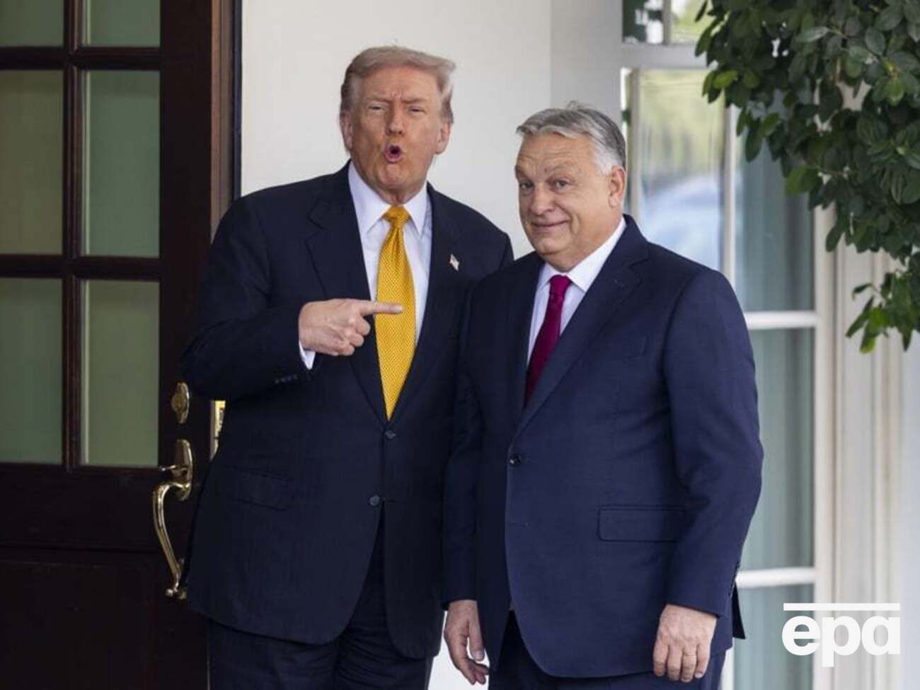 Трамп неоднаразово висловлював підтримку Орбану