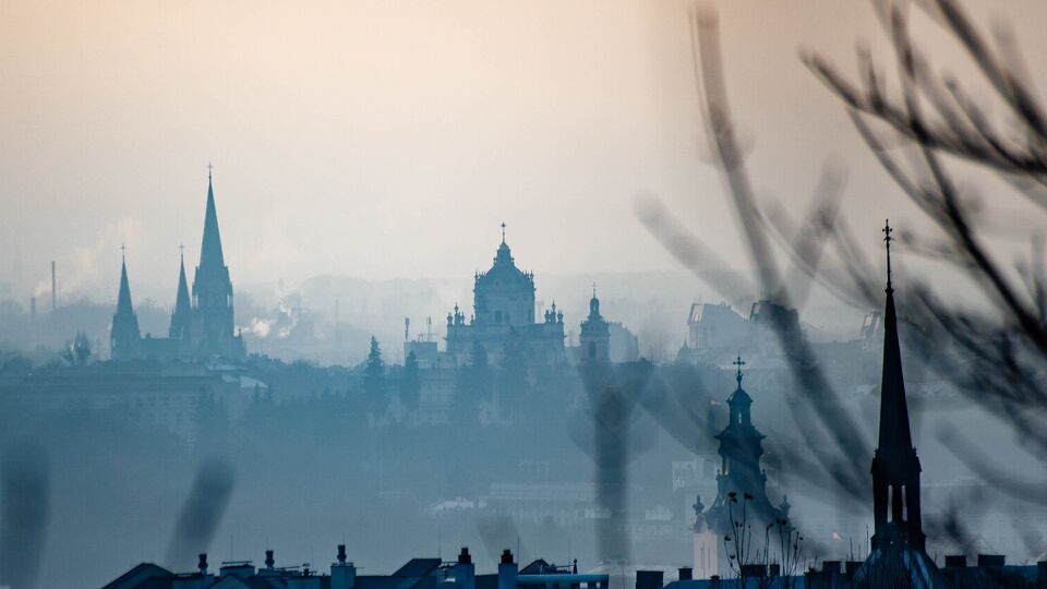 Температура воздуха во Львове опустилась до -4,8 °С