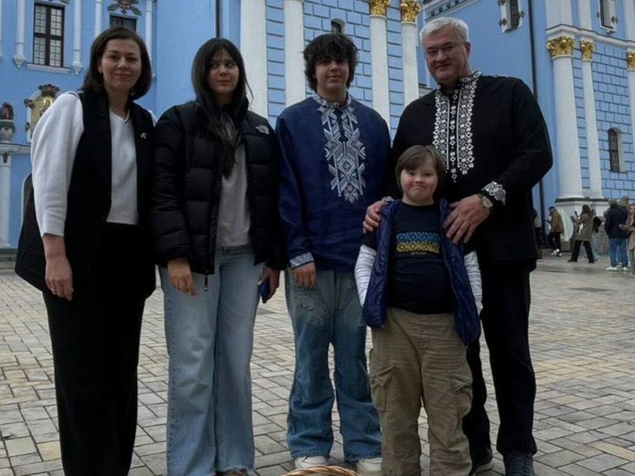 В браке у Андрея и Татьяны Сибиги родилось трое детей: сыновья Андрей, Иван и дочь София