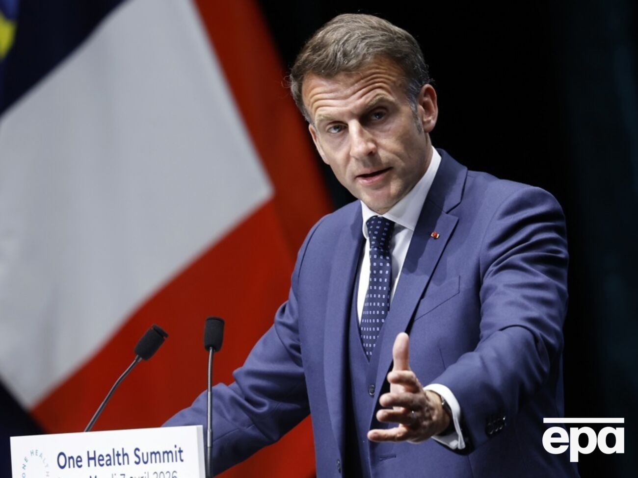 Париж и Лондон созывают "мирную многонациональную миссию", сообщил Макрон