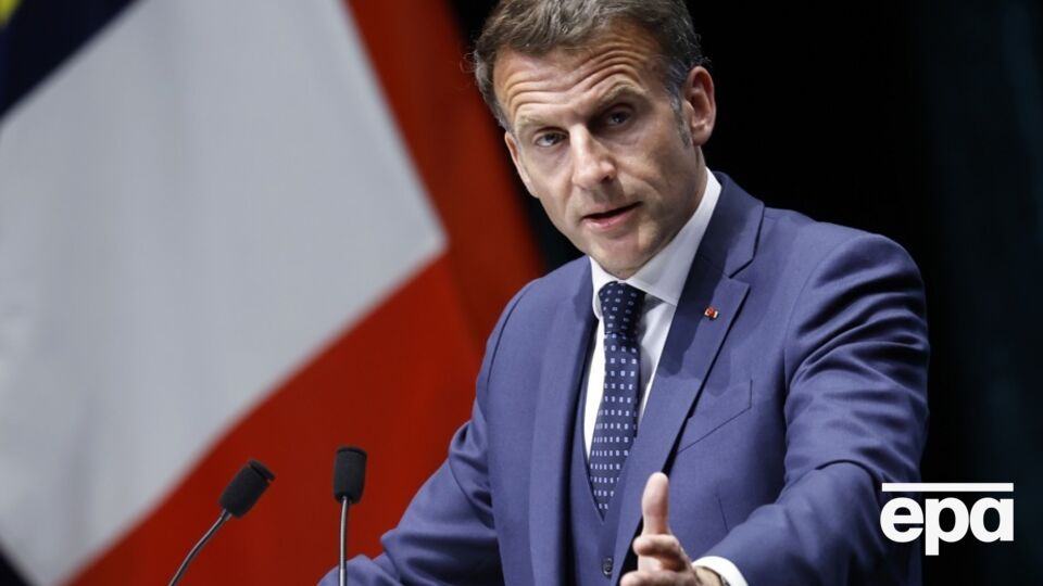 Париж і Лондон скликають "мирну багатонаціональну місію", повідомив Макрон