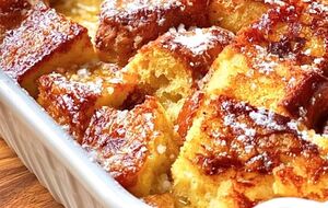 Запікайте десерт за 180 °C 30 хвилин до золотистої скоринки