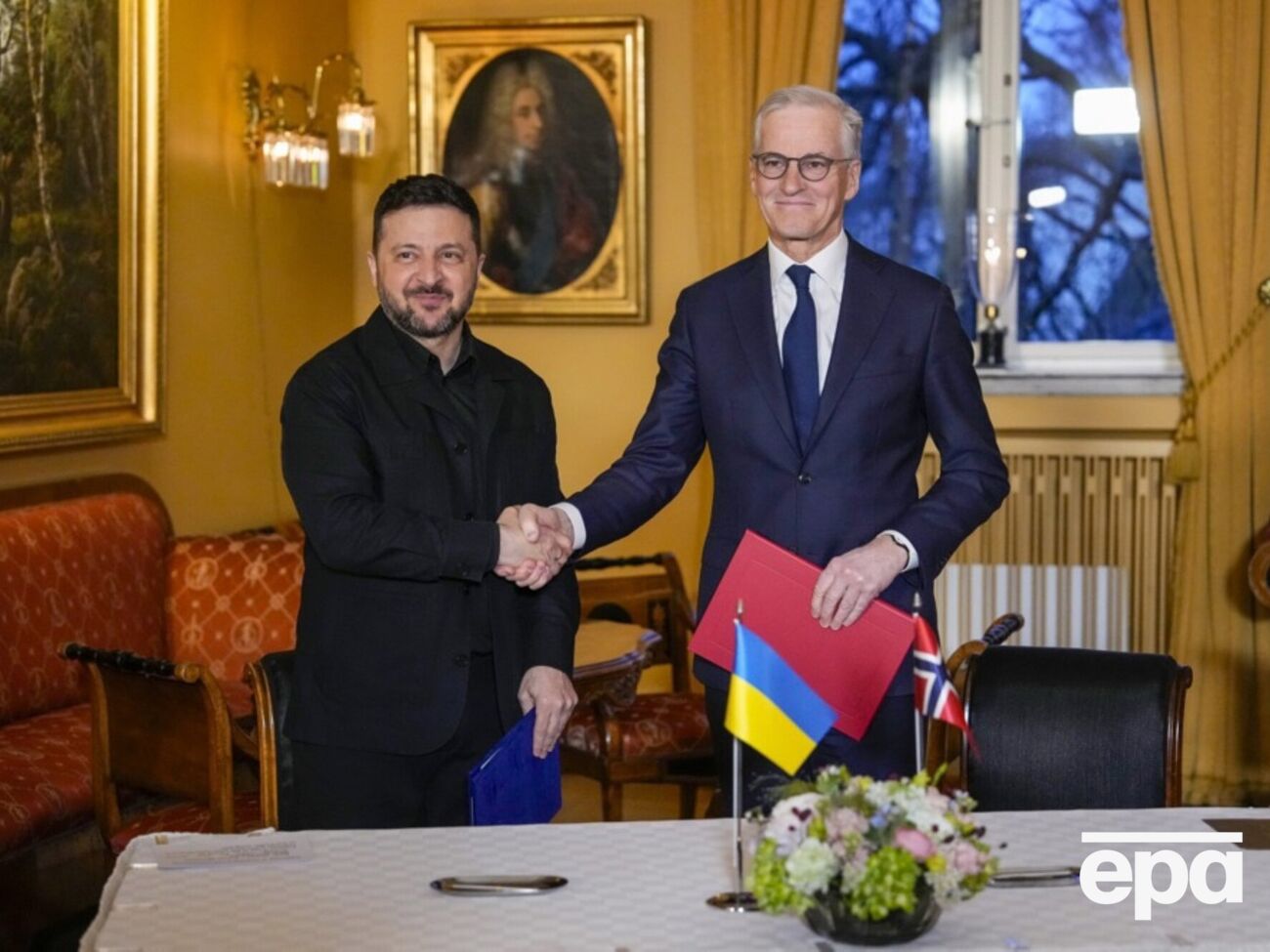 Зеленський і Гар Стьоре підписали домовленості, які передбачають спільне виробництво зброї й безпілотних систем