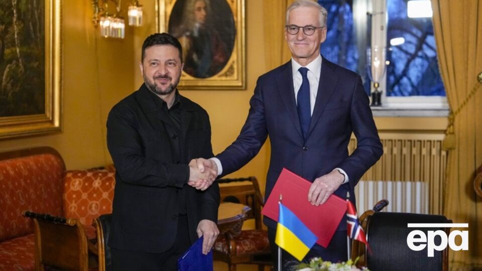 Зеленський і Гар Стьоре підписали домовленості, які передбачають спільне виробництво зброї й безпілотних систем