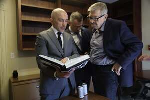 Пишний і Плохій провели зустріч із колективом Ukrainian Research Institute у Бостоні