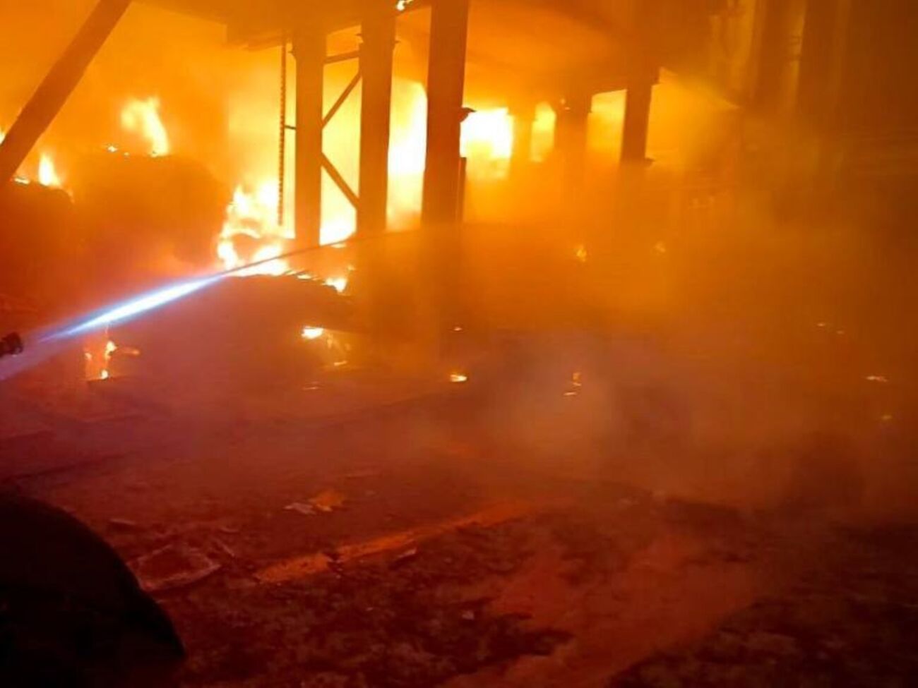 В Белоцерковском районе есть попадание в предприятие