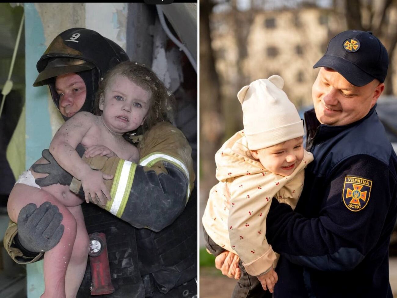Отец ребенка назвал спасателей ГСЧС, которые вытащили Каролину из-под завалов, "ангелами-хранителями"