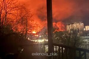 Через атаку БПЛА на НПЗ виникла пожежа