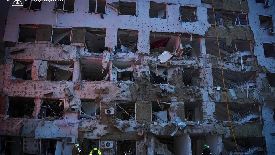 Многочисленные разрушения зафиксировали в Одессе, Киеве и Днепре